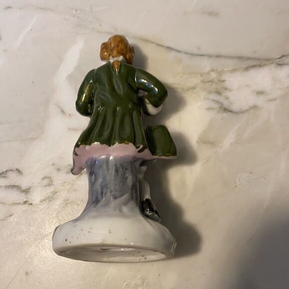 Nice Occupied Japan Boy Playing Flute. - Picture 3 of 5